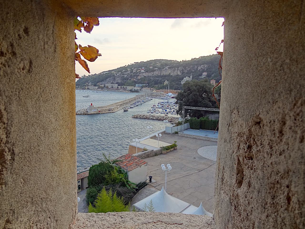 vue depuis la citadelle de Villefranche