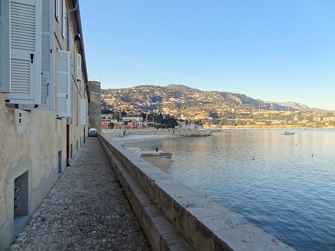 Promenade des professeurs à Villefranche