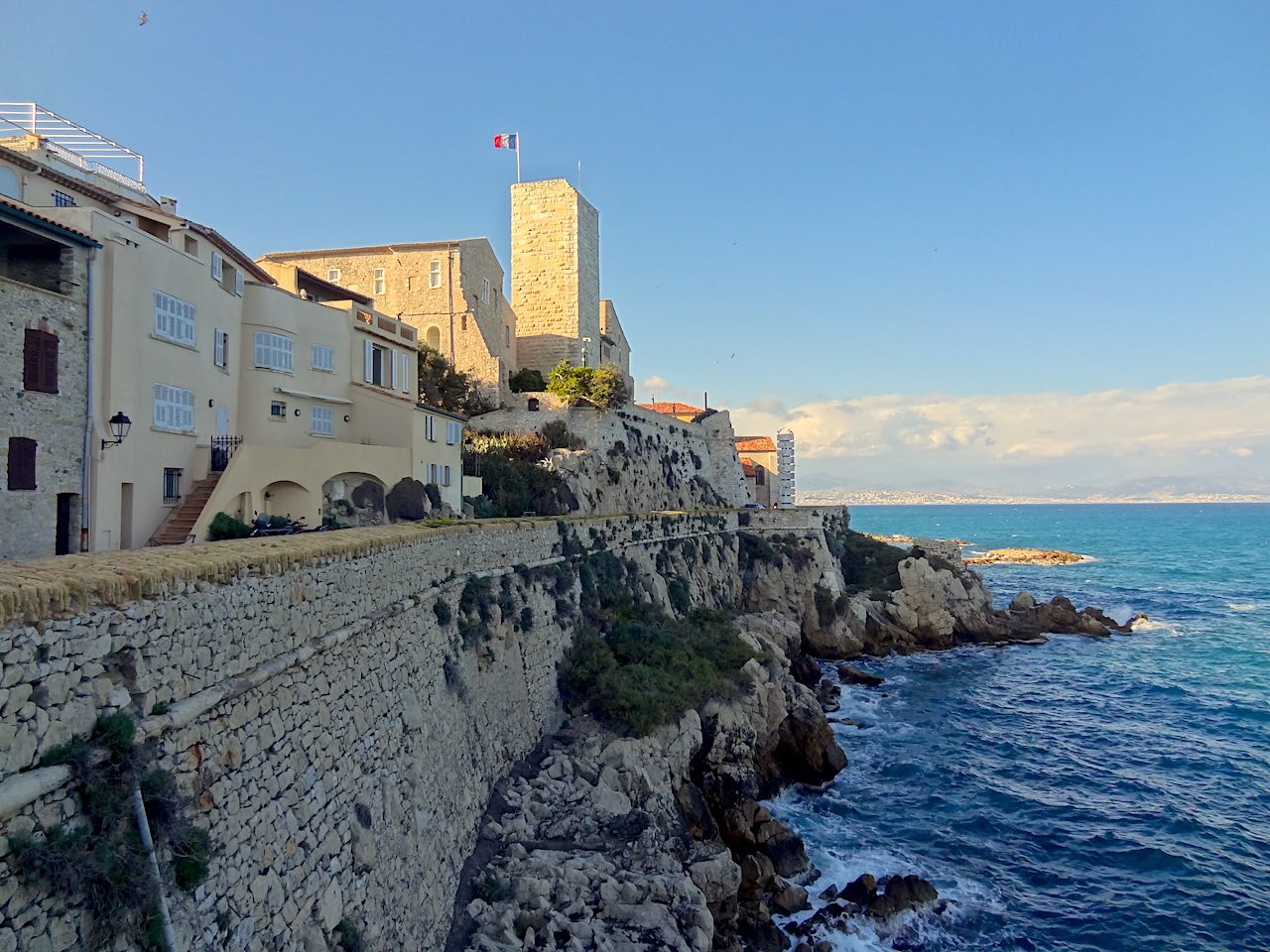 promenade Amiral de Grasse à Antibes