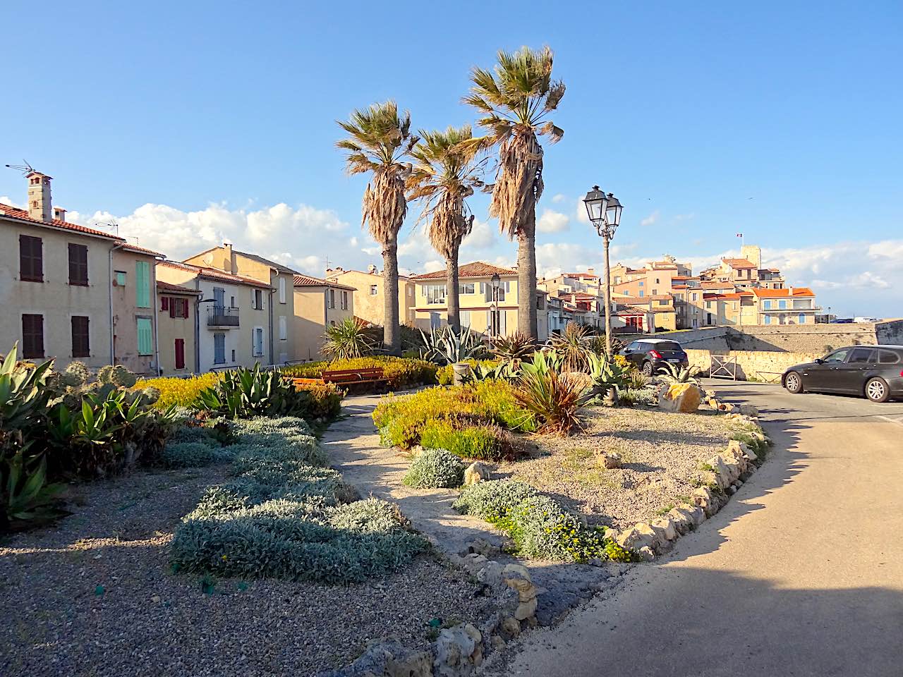 jardin du bord de mer à Antibes