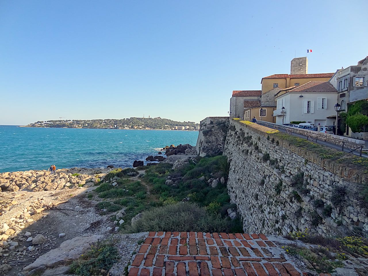 promenade Amiral de Grasse à Antibes