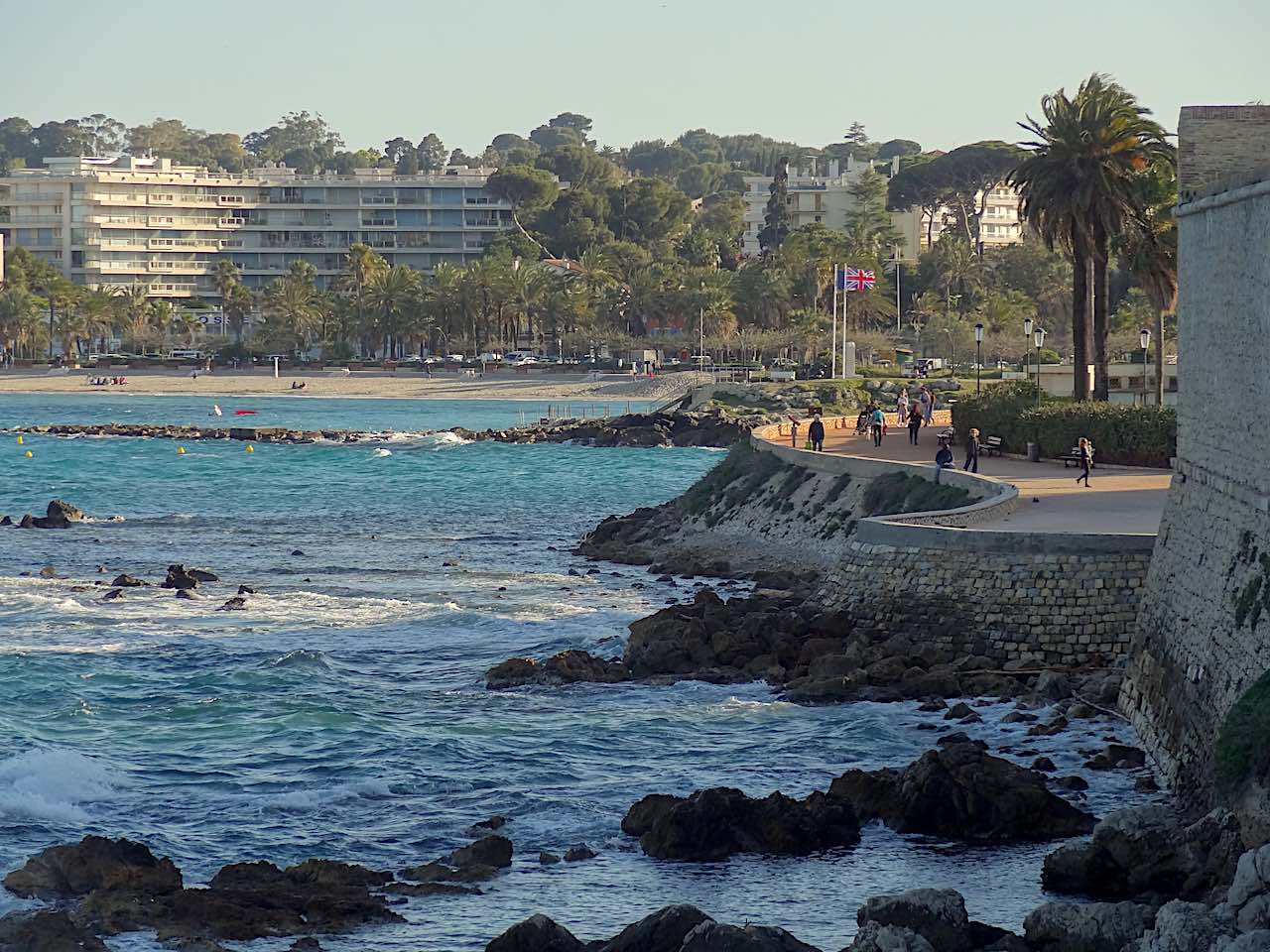 plage du Ponteil à Antibes