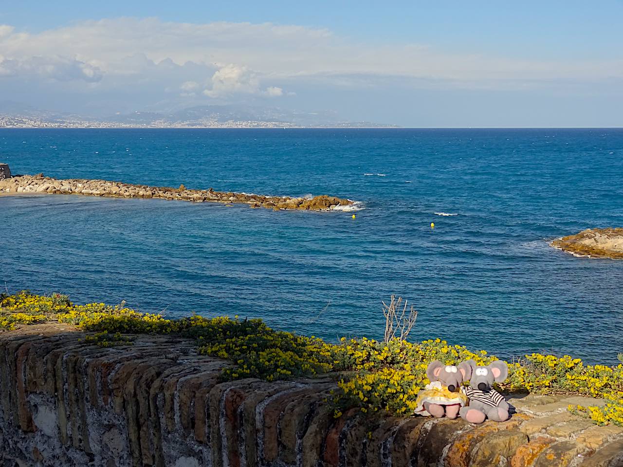 promenade Amiral de Grasse à Antibes