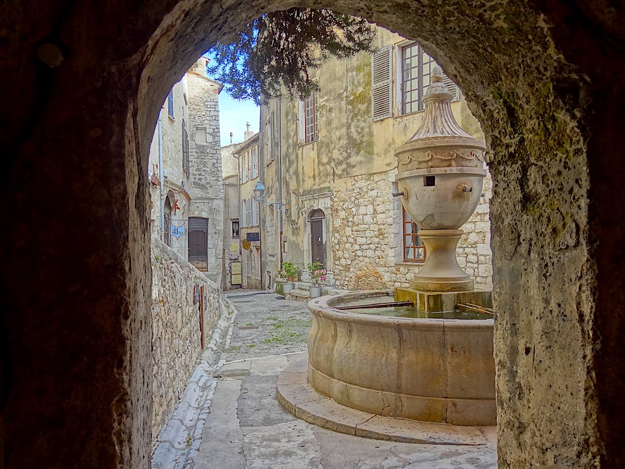 Saint-Paul-de-Vence fonaine