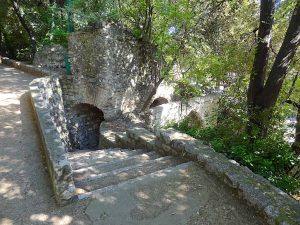 ruines de la colline du château de Nice