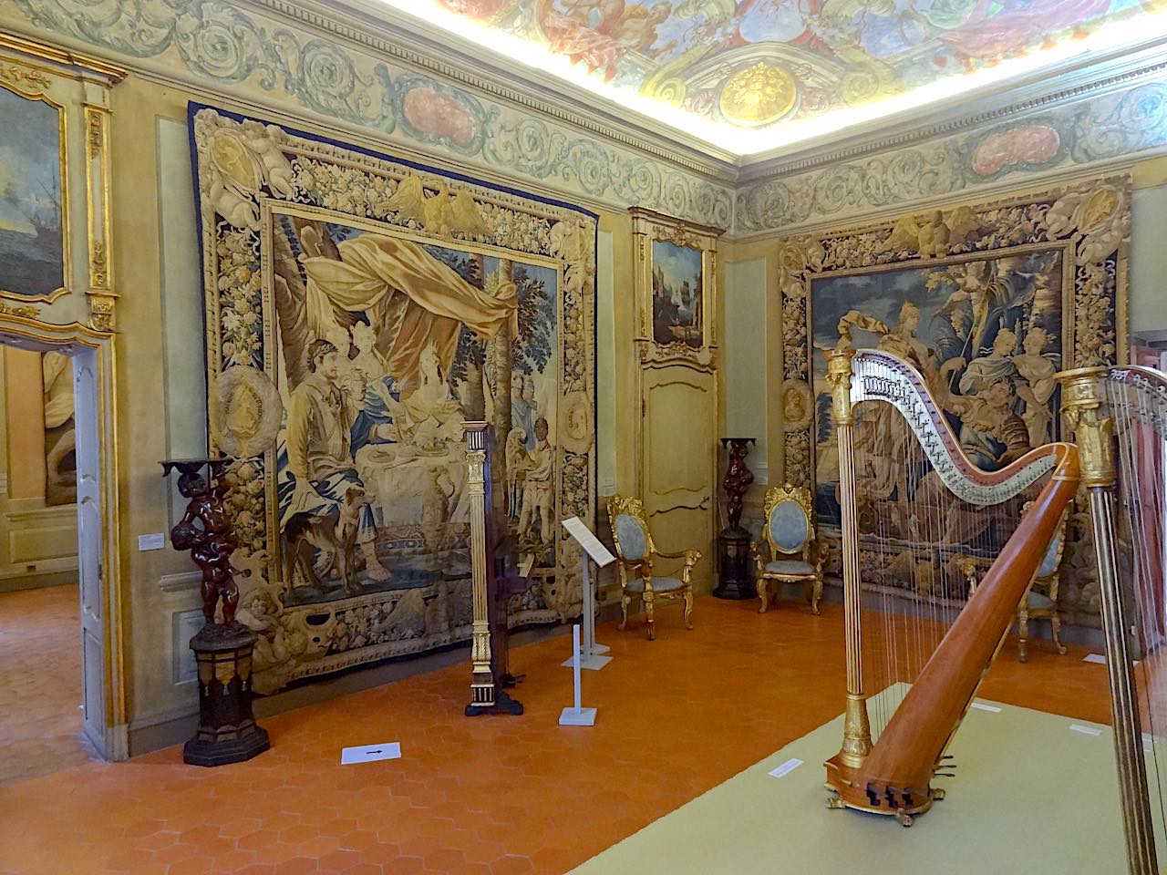 antichambre du palais Lascaris à Nice
