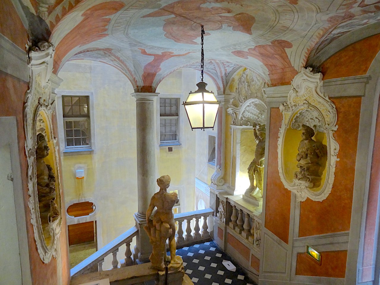 deuxième étage du palais Lascaris à Nice