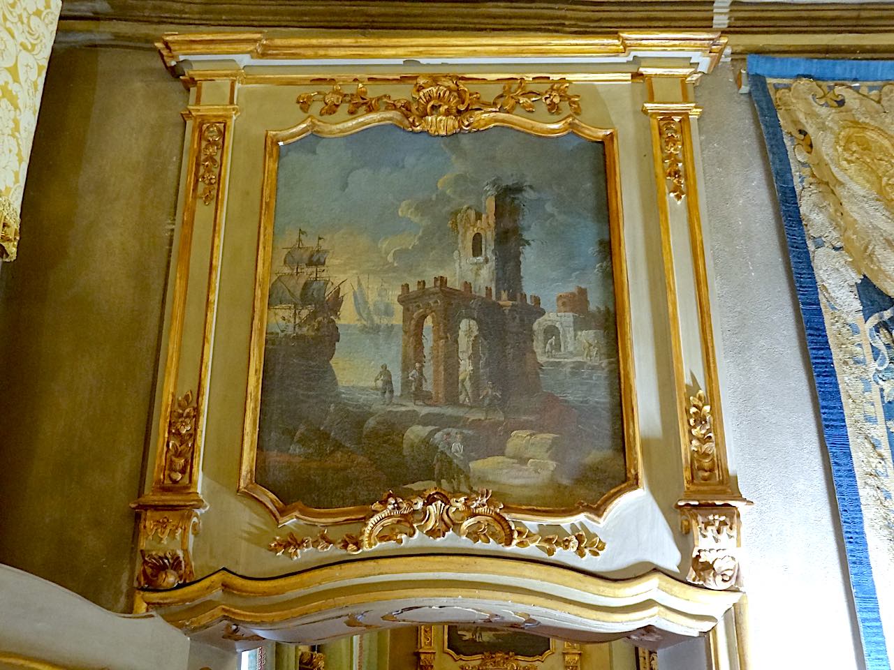 grand salon du palais Lascaris à Nice