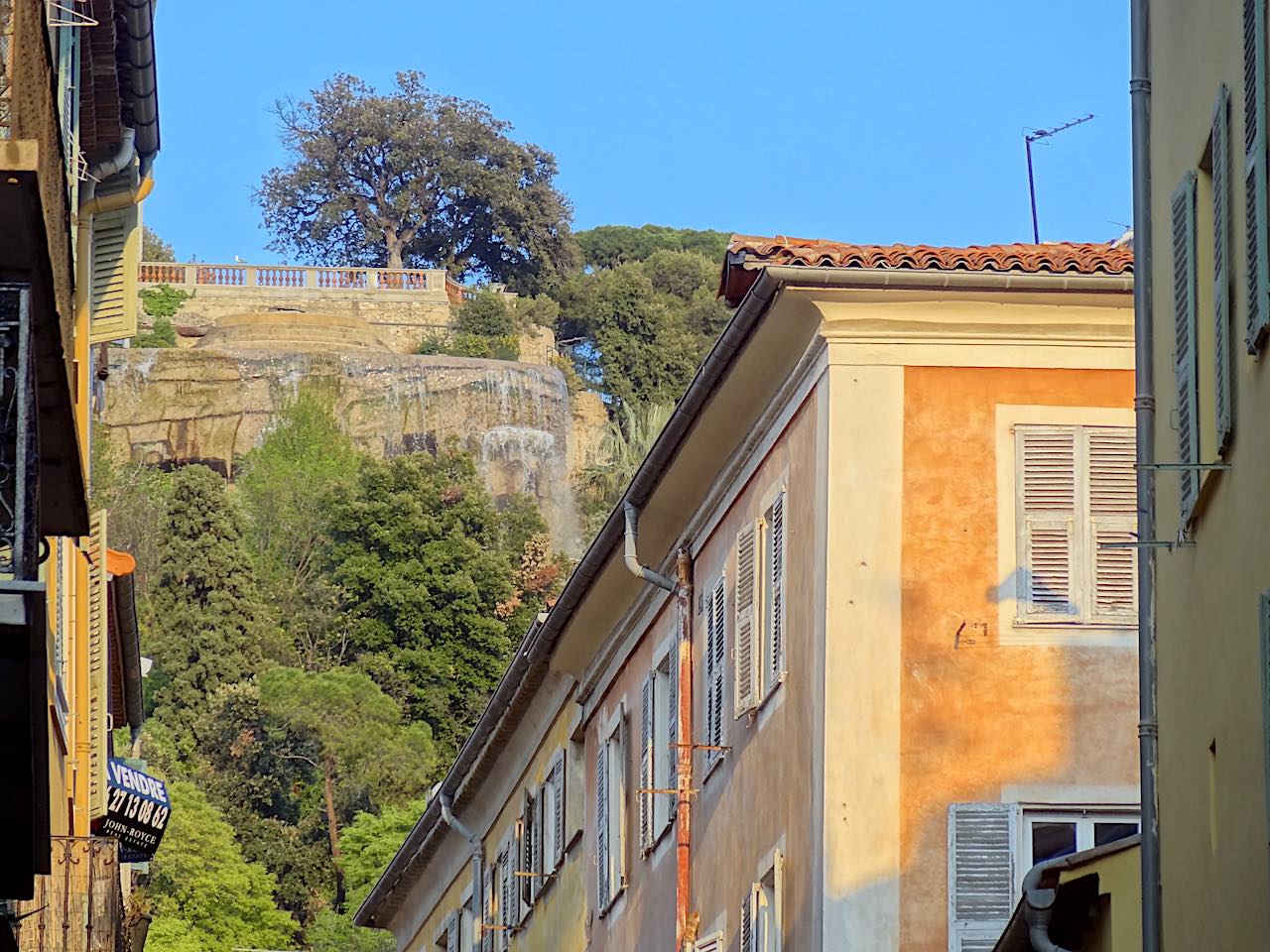 Cascade de la colline du château de Nice