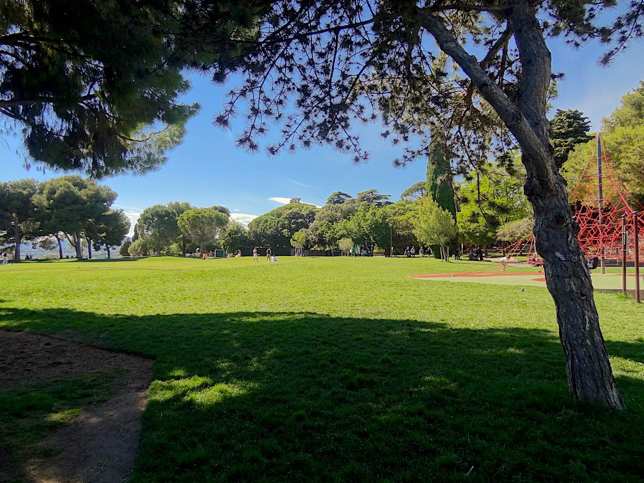 parc de la colline du château à Nice