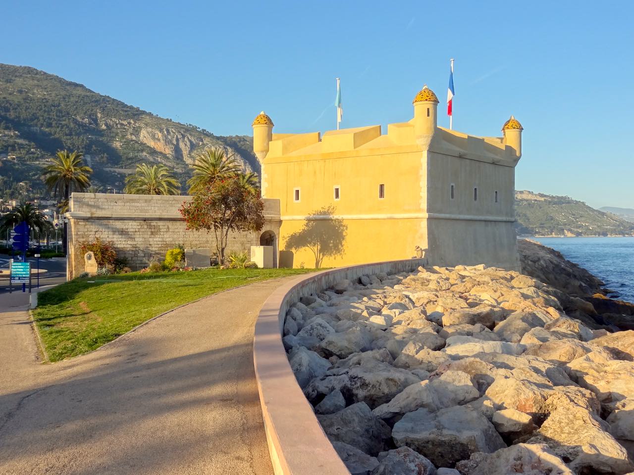 vieux bastion de Menton