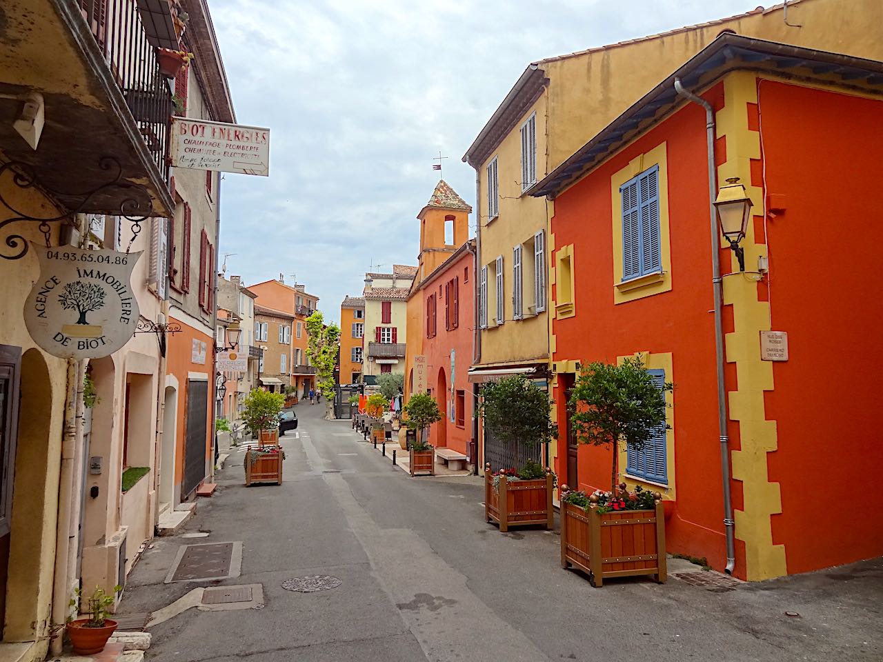 rue Saint-Sébastien à Biot