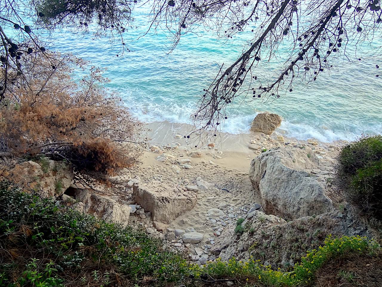sentiel littoral à Roquebrune