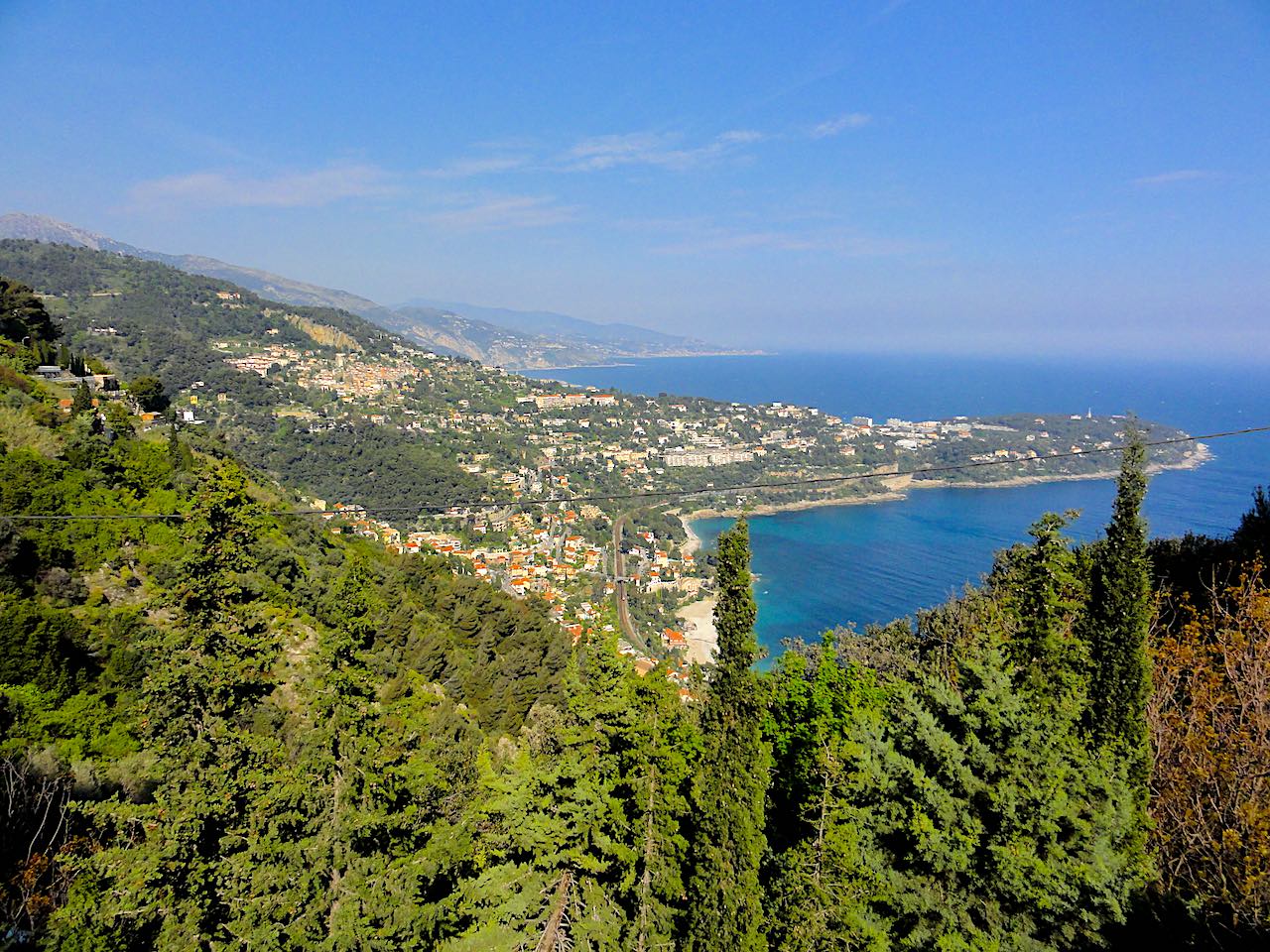 Vue du cap Martin