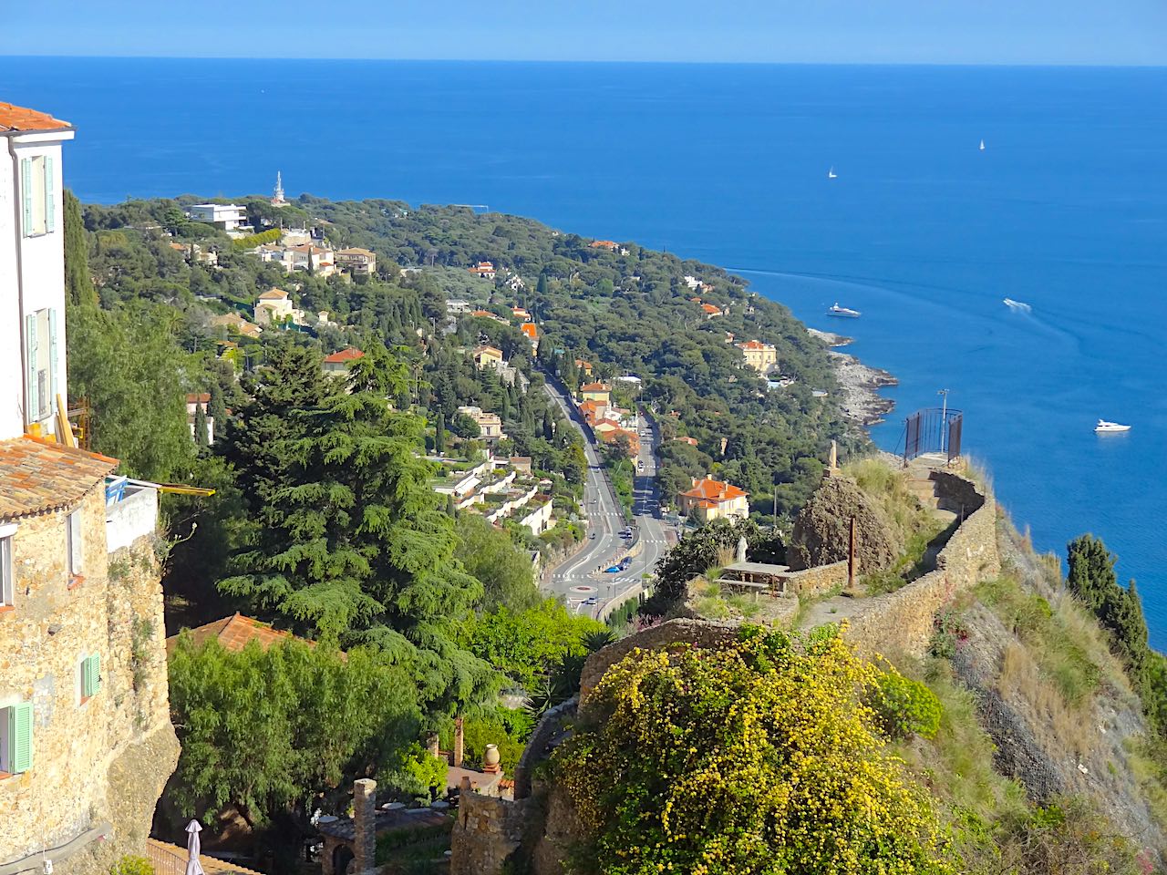 vue sur le cap Martin