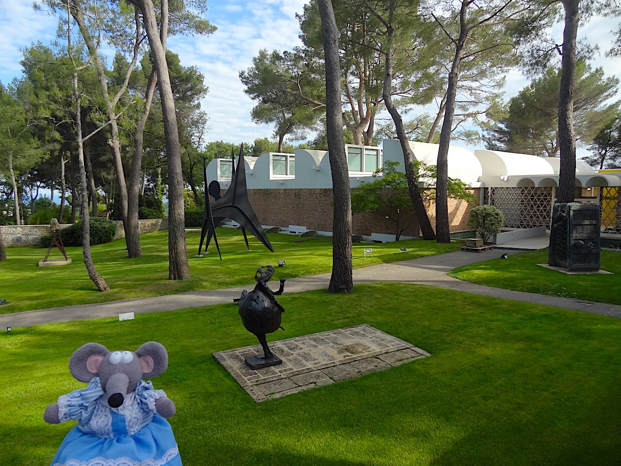 jardin de sculptures de la fondation Maeght