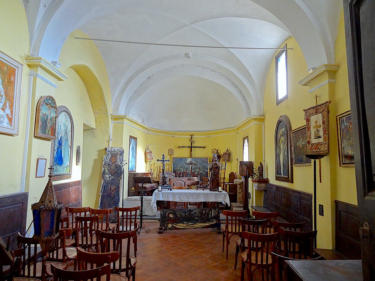 Chapelle des pénitents blancs à Eze