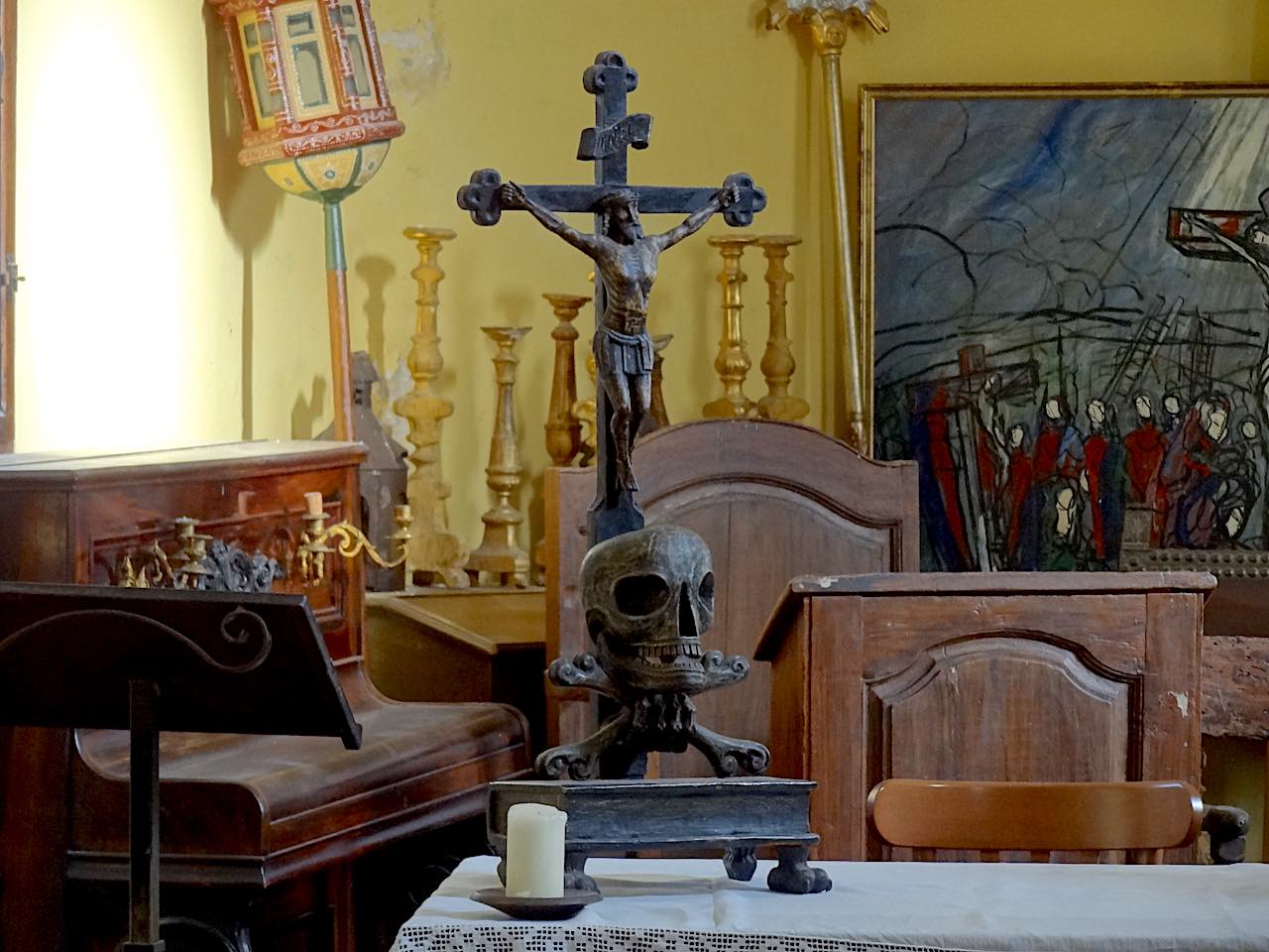 chapelle des pénitents blancs à Eze