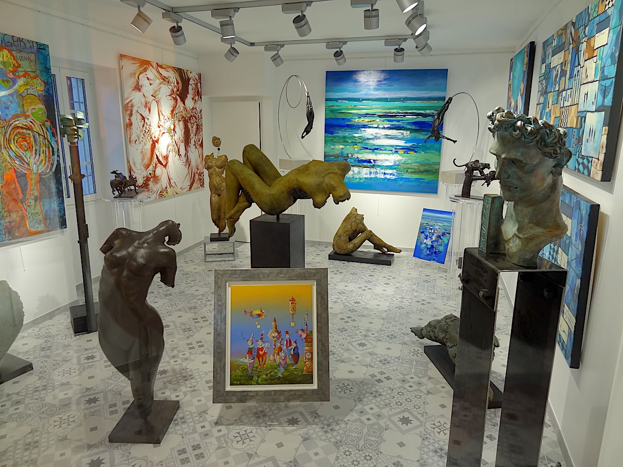 galerie d'art à Eze