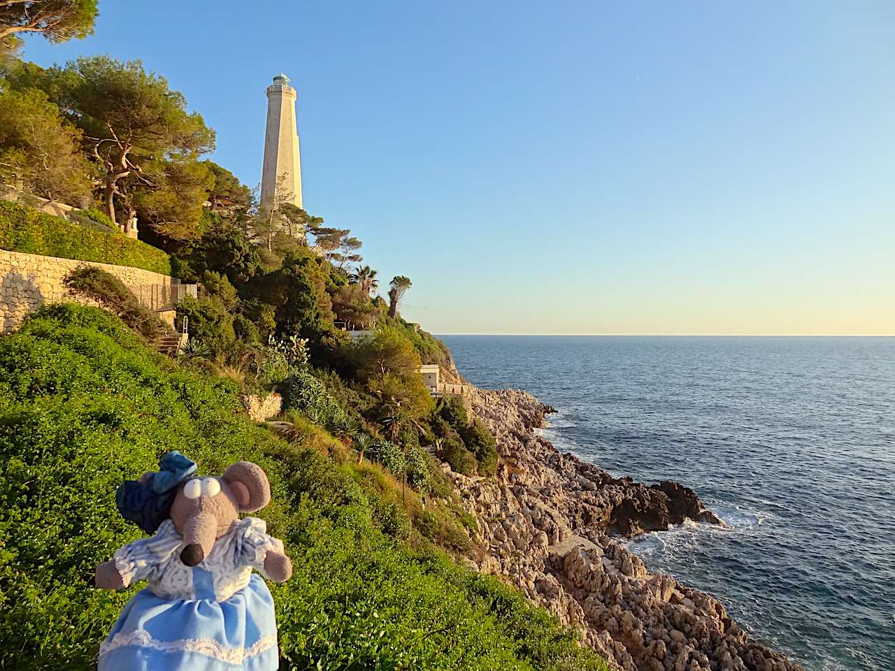 vue sur le phare de Saint-Jean Cap Ferrat