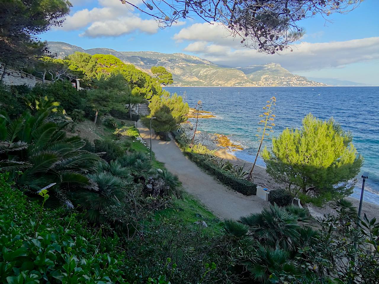 promenade Maurice Rouvier à Saint-Jean-Cap-Ferrat