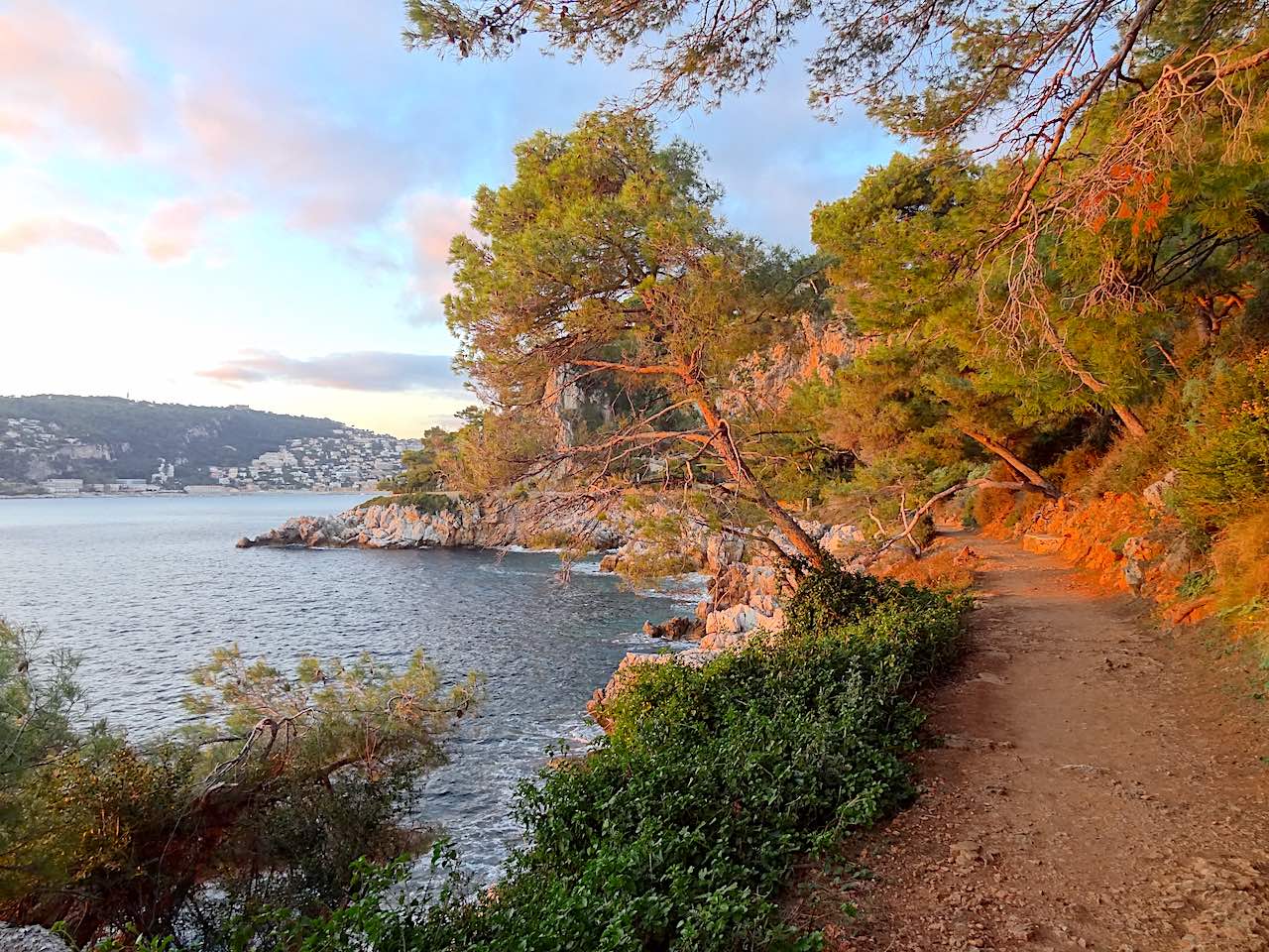 sentier des douaniers à Saint-Jean-Cap-Ferrat