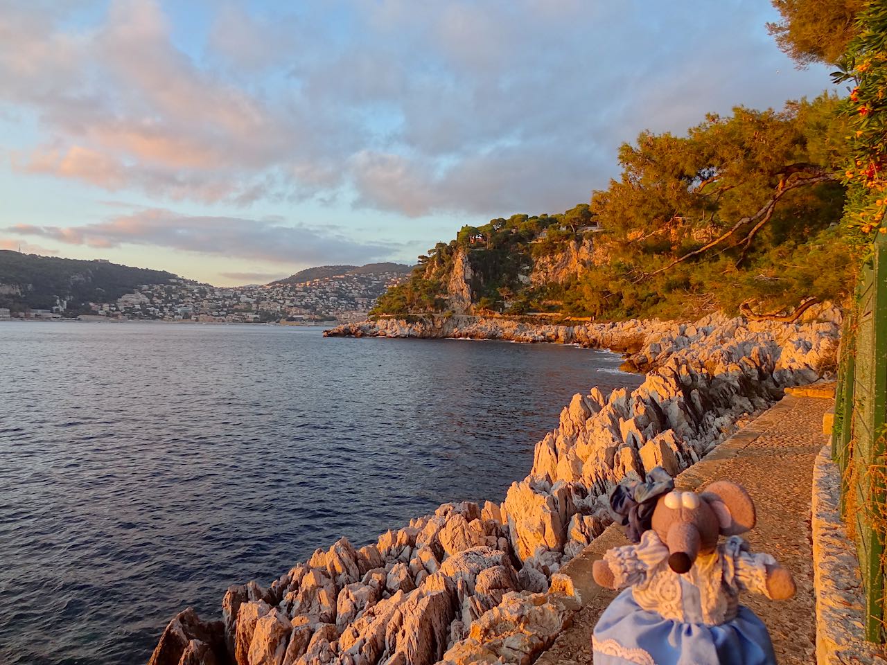 sentier des douaniers à Saint-Jean-Cap-Ferrat