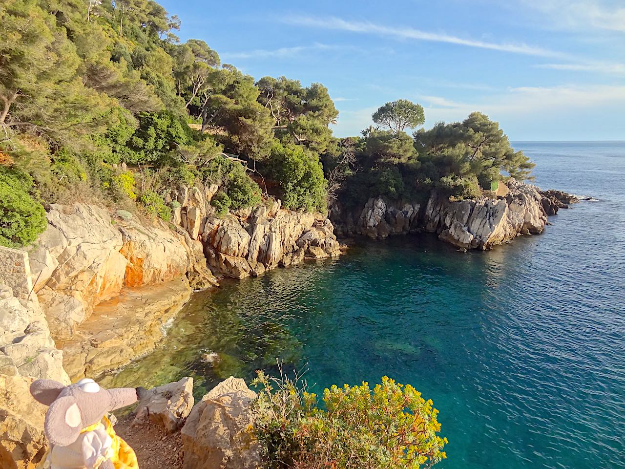 sentier littoral de Saint-Jean-Cap-Ferrat