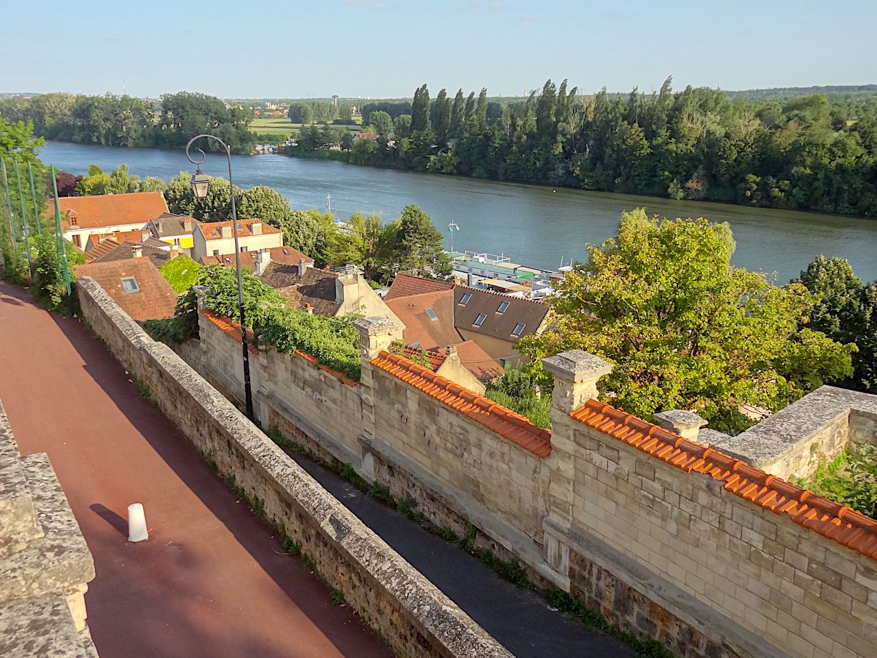 vue sur la Seine à Conflans-Sainte-Honorine