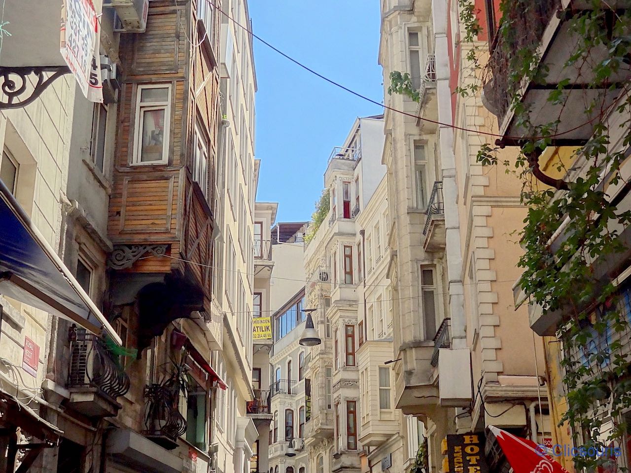 quartier de Pera à Istanbul