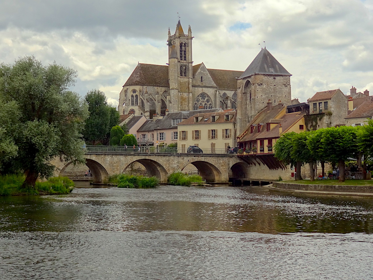 rives du Loing à Moret