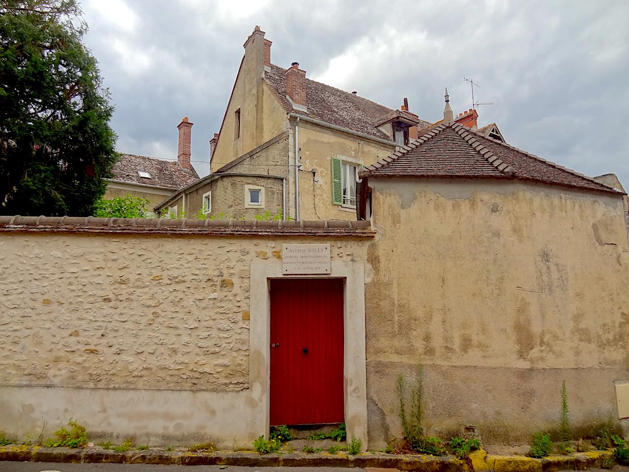 maison de Sisley à Moret-sur-Loing