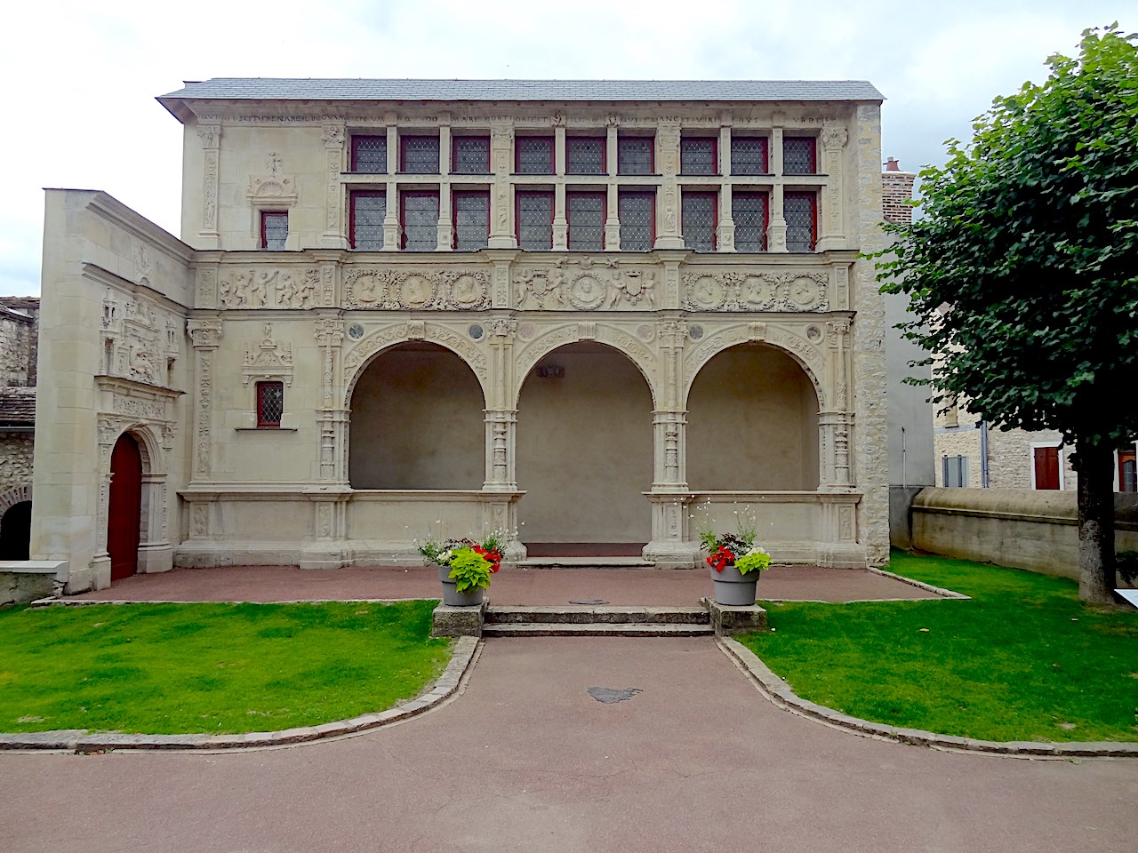 façade de la maison François Ier à Moret-sur-Loing