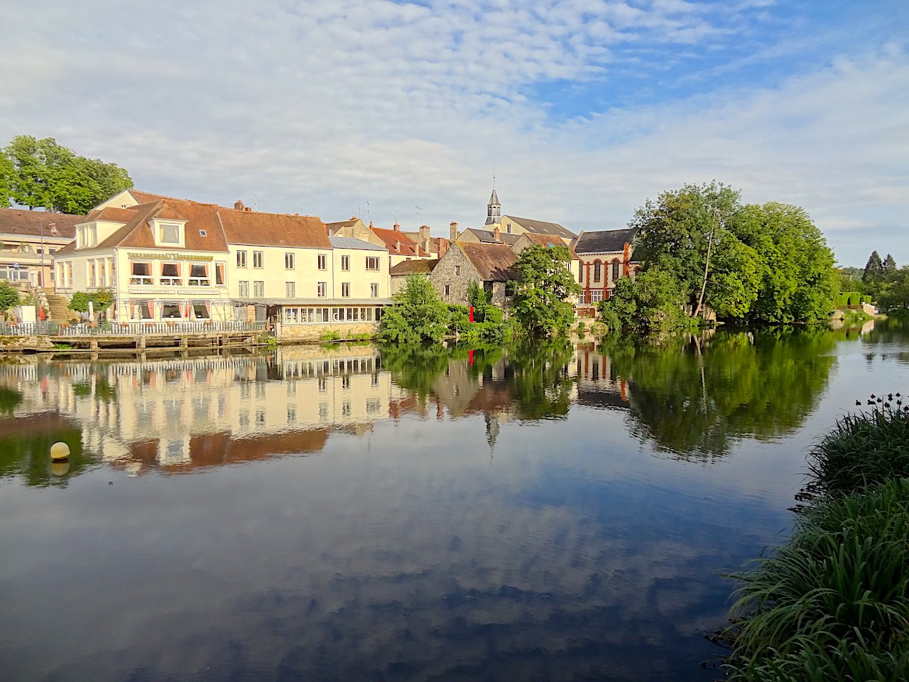 Le Loing à Nemours