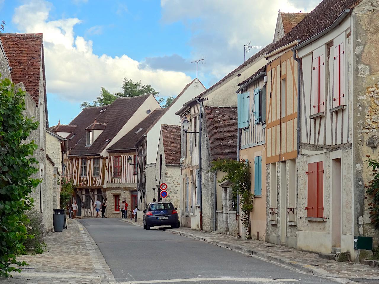 Rue de la ville haute de Provins