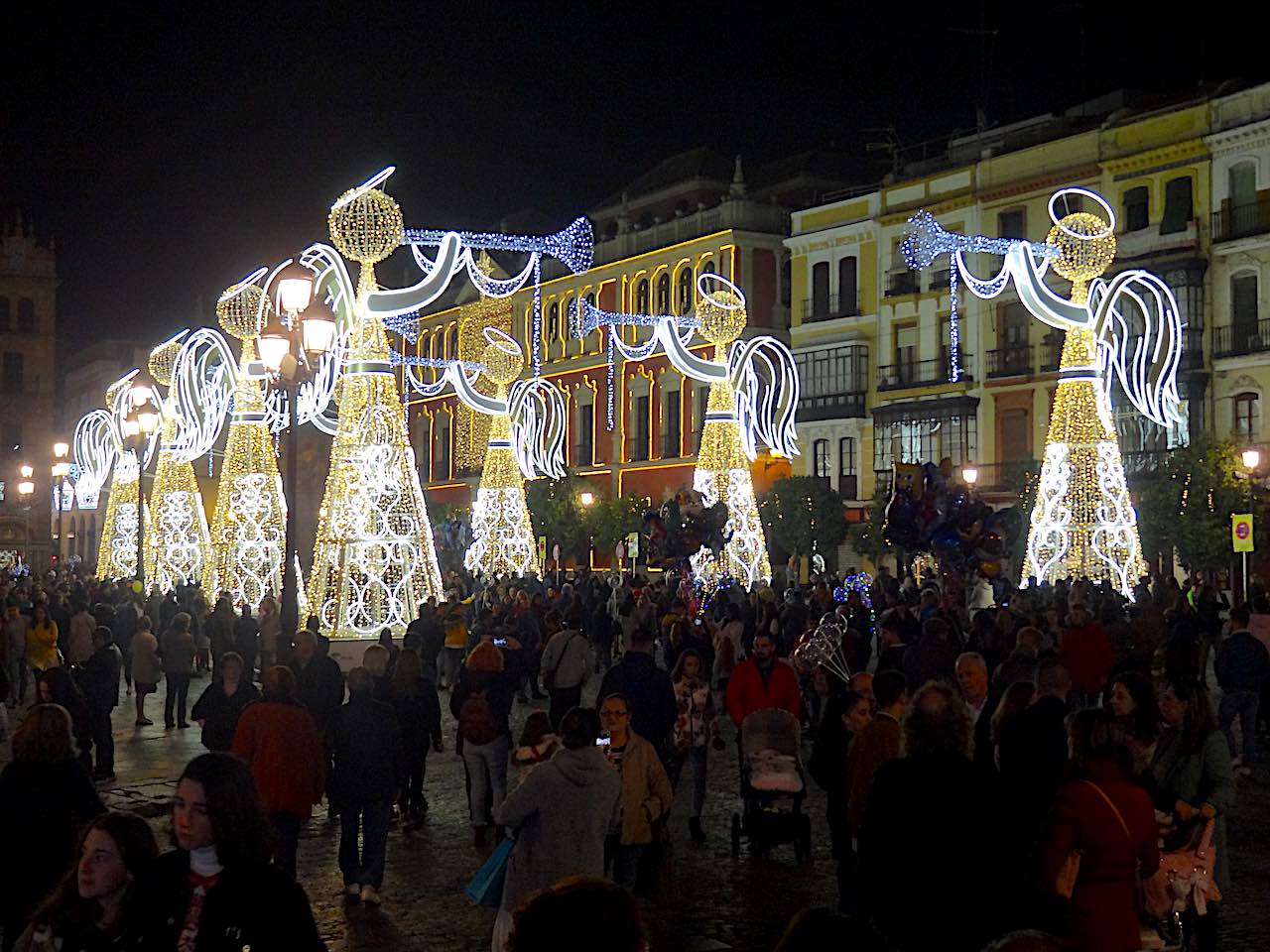 décorations de Noel à Séville