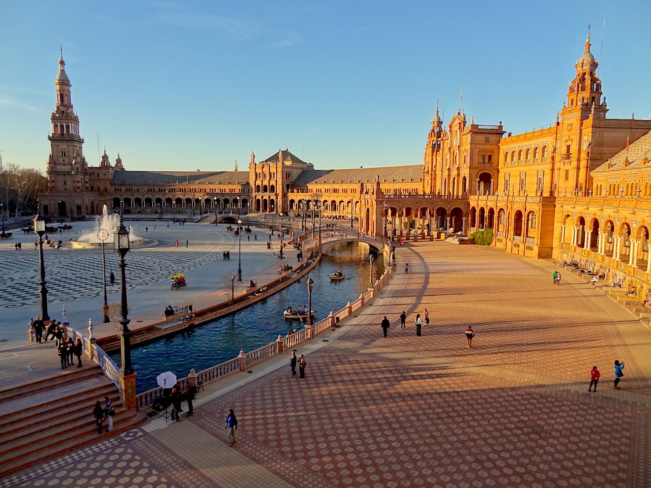 Place d'Espagne à Séville