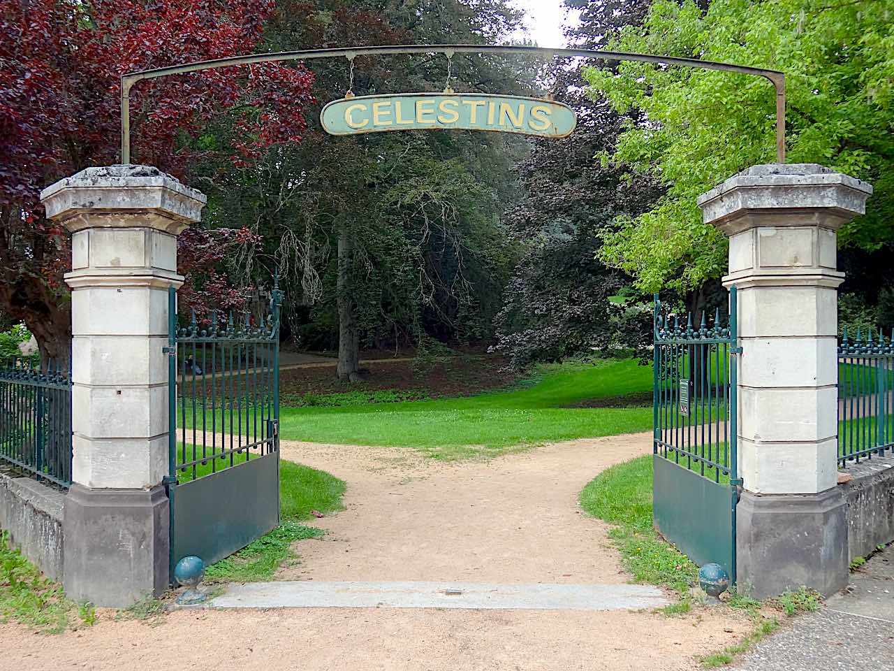 parc des Célestins à Vichy