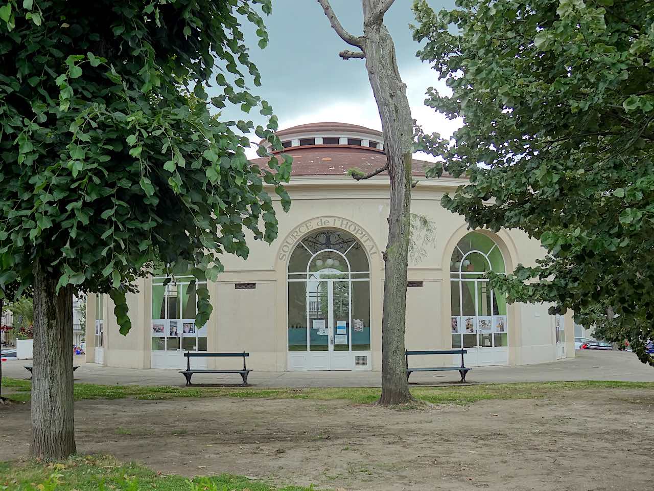 source de l'hôpital à Vichy