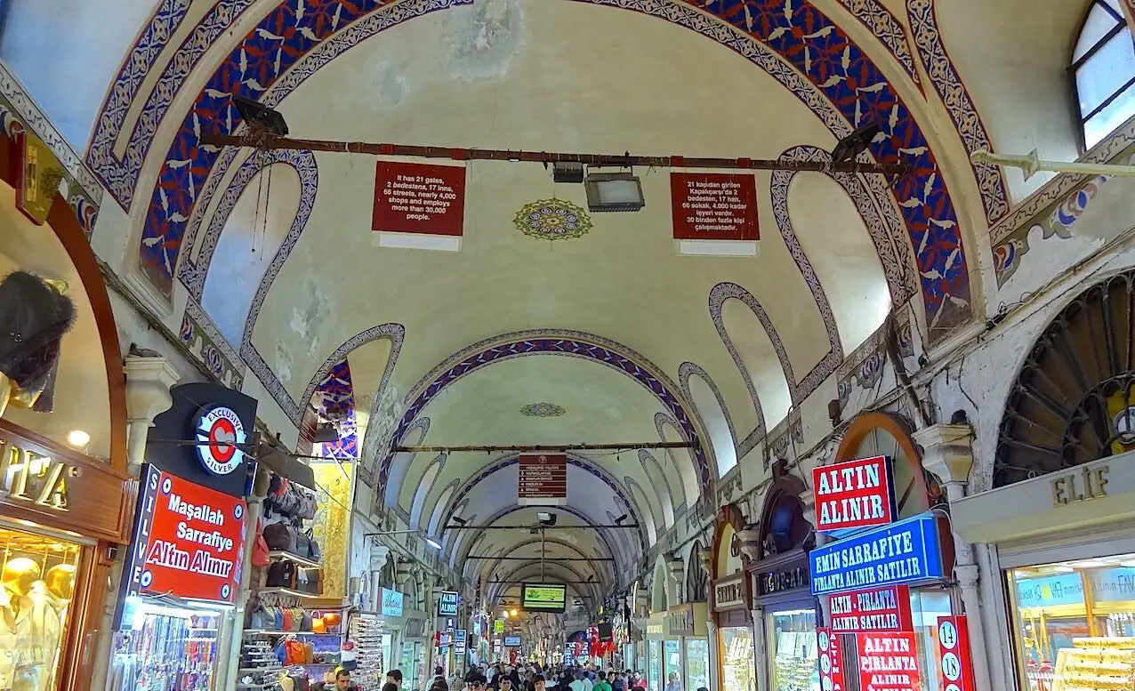 Grand bazar à Istanbul