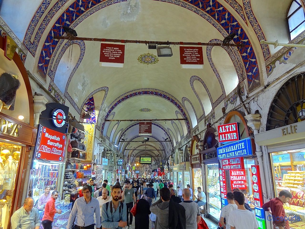 Grand bazar à Istanbul