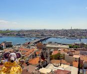vue sur Istanbul depuis la tour Galata