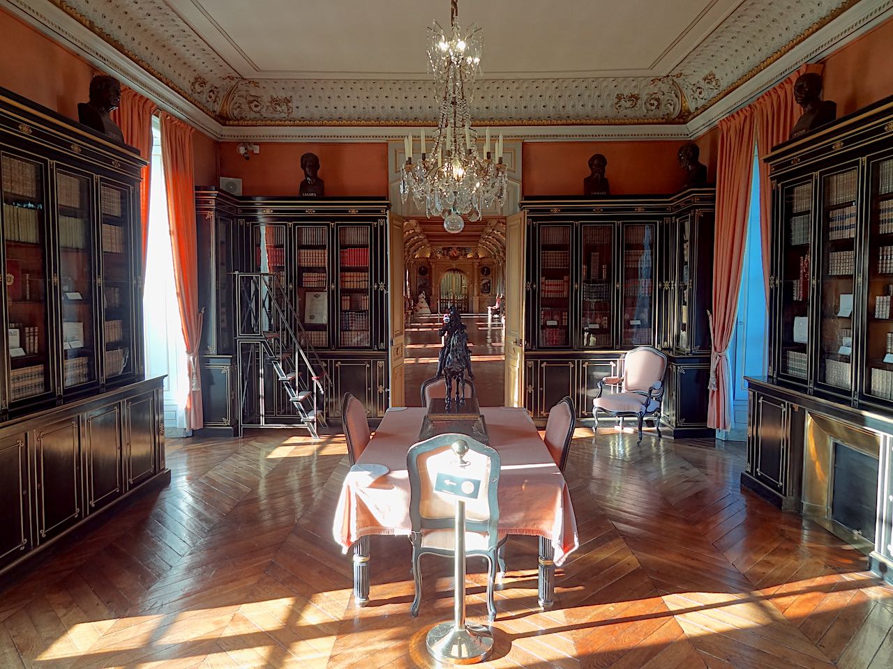 bibliothèque du château de Maintenon