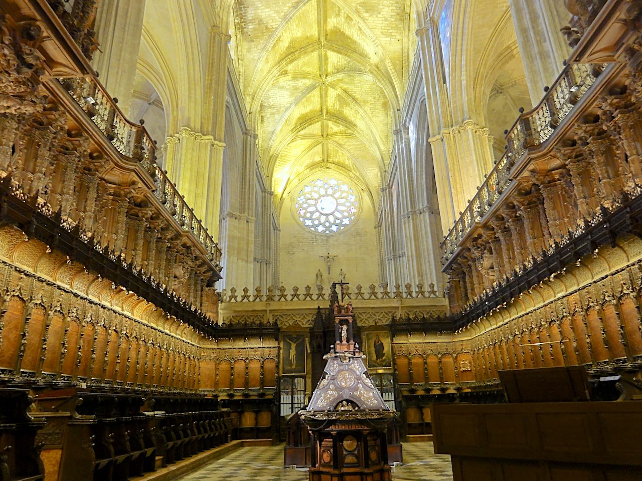 choeur de la cathédrale de Séville