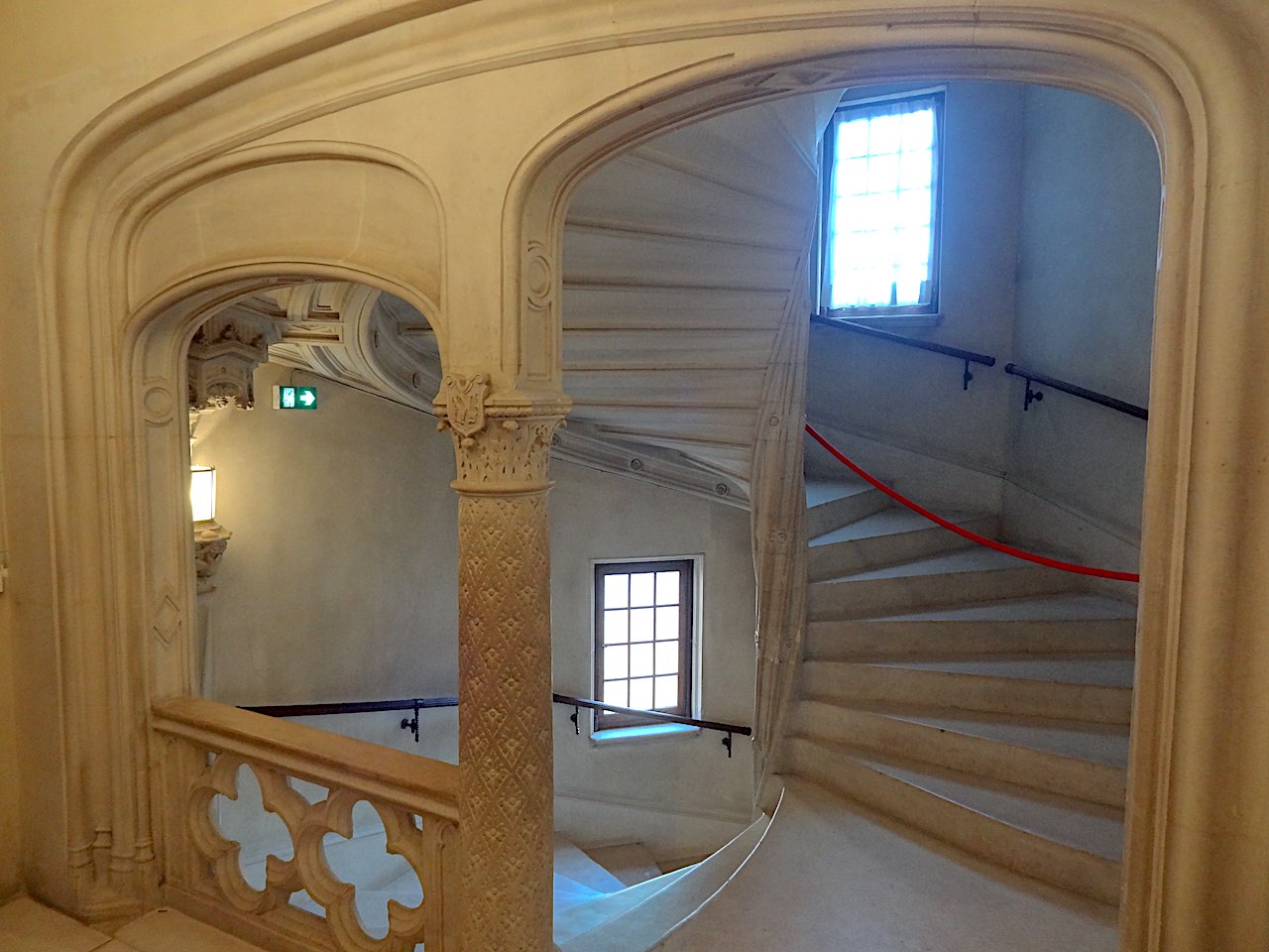 escalier du château de Maintenon
