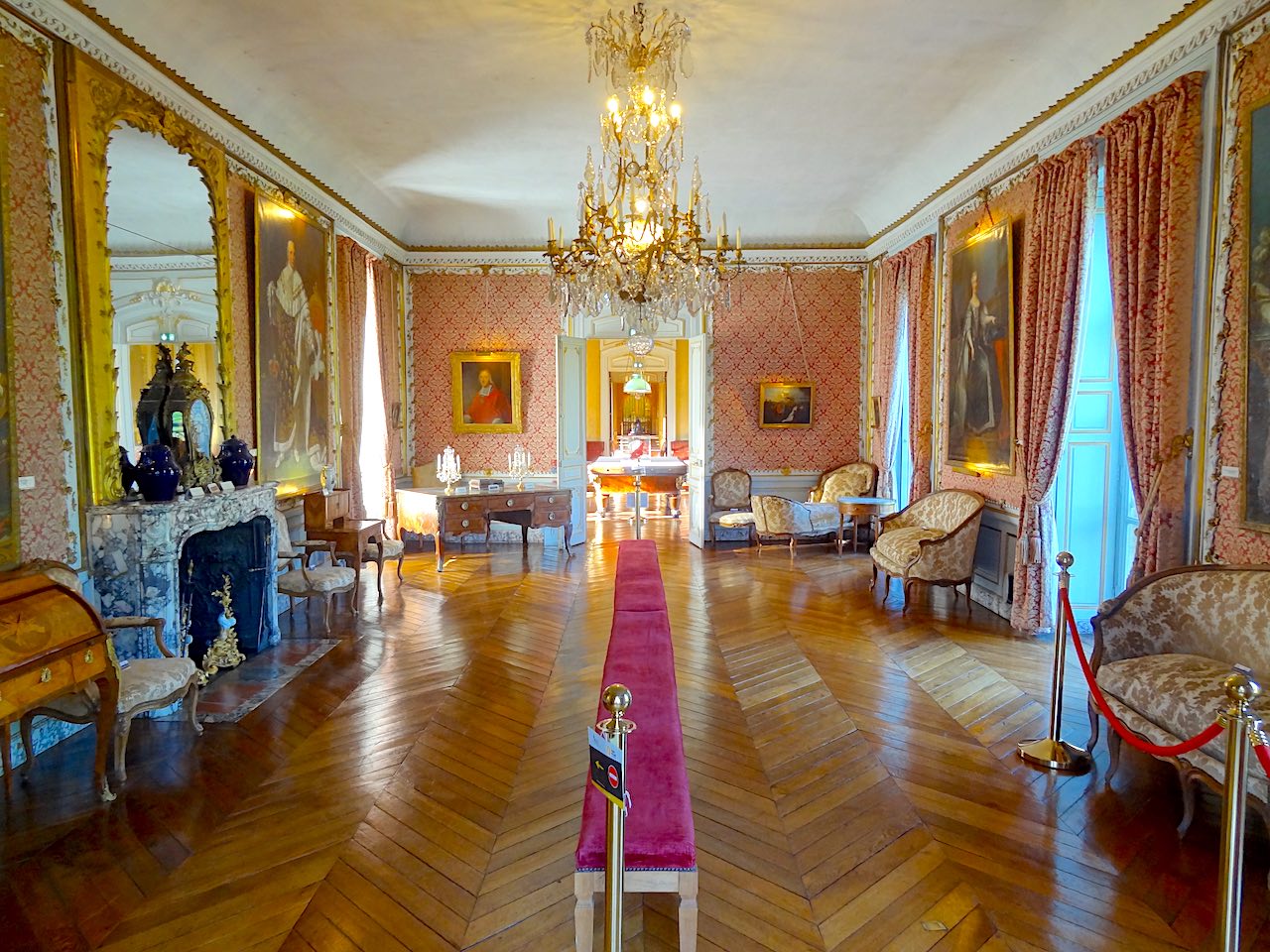 grand salon du château de Maintenon