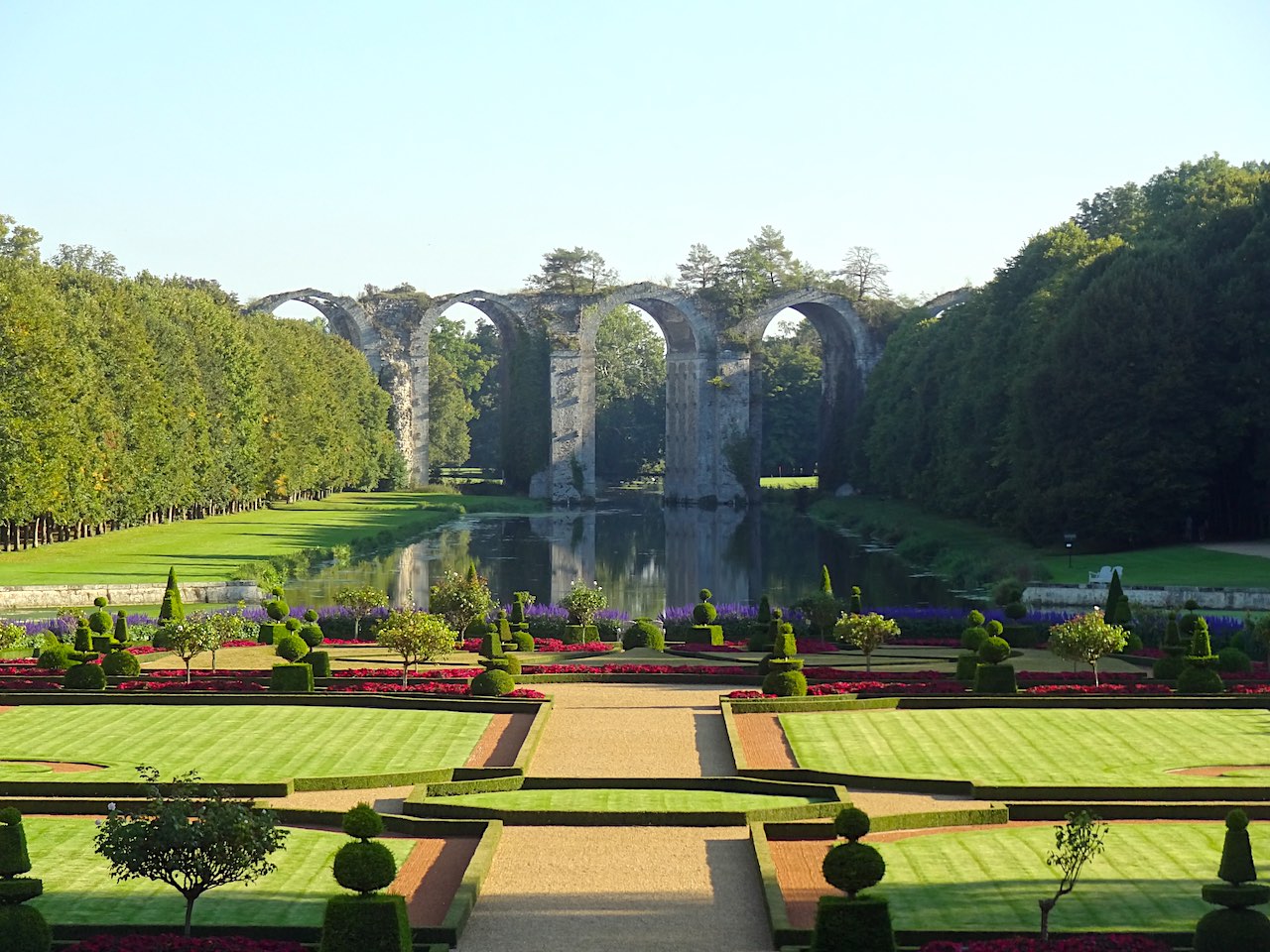 jardin du château de Maintenon