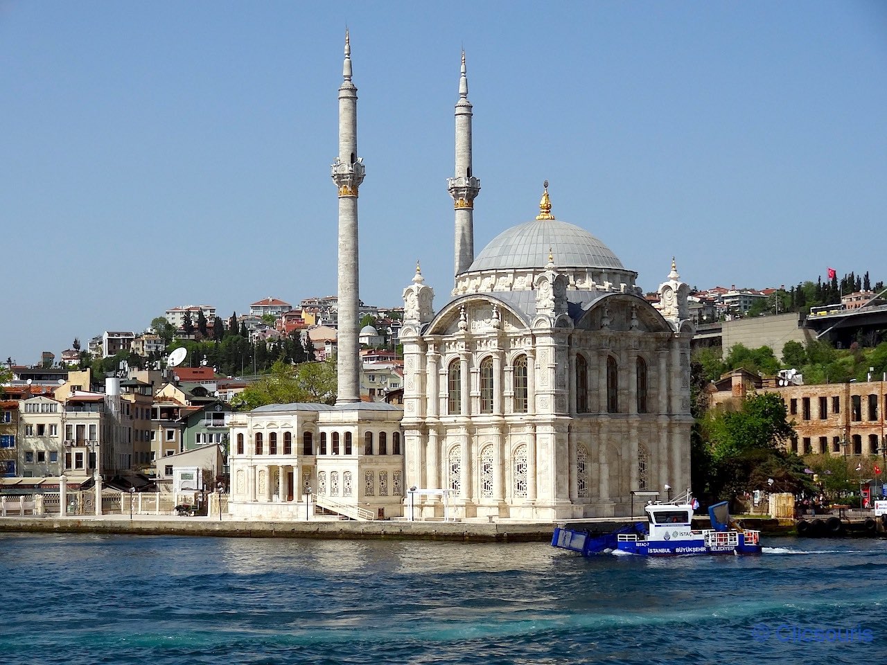 mosquée d'Ortakoy à Istanbul