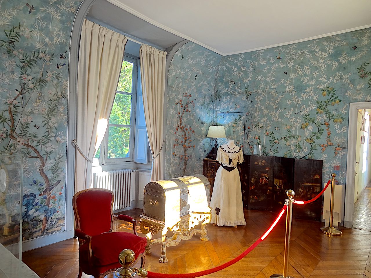 salon chinois au château de Maintenon