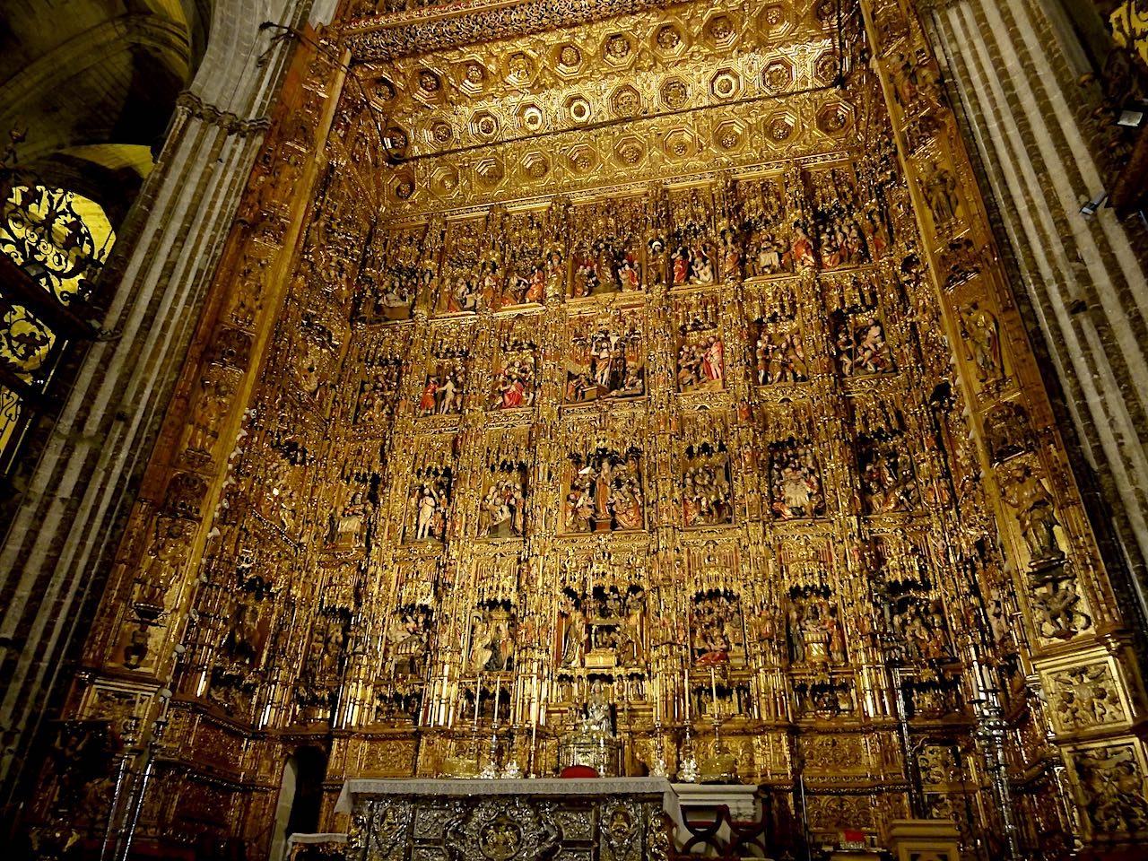retable majeur de la cathédrale de Séville